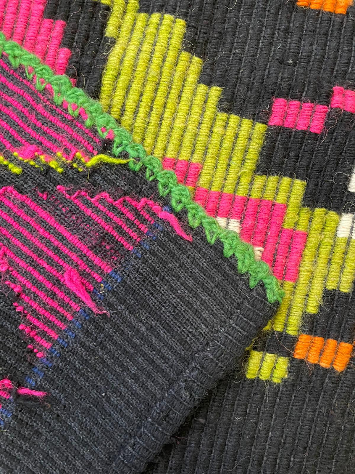 Vintage Floral Romanian Rug, 258x138 cm, view 6