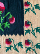 Handwoven Floral Romanian Wool Rug, 225x167 cm, view 6