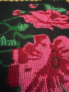 Handwoven Floral Romanian Wool Rug, 242x154 cm, view 10