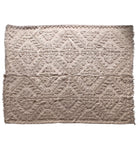 Handwoven Geometric Romanian Wool Rug, 223x183 cm
