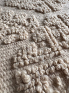 Handwoven Geometric Romanian Wool Rug, 223x183 cm, view 8