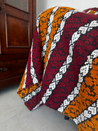 Handwoven Striped Romanian Wool Rug, 195x130 cm, view 15