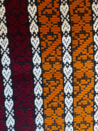 Handwoven Striped Romanian Wool Rug, 195x130 cm, view 6