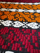 Handwoven Striped Romanian Wool Rug, 195x130 cm, view 8