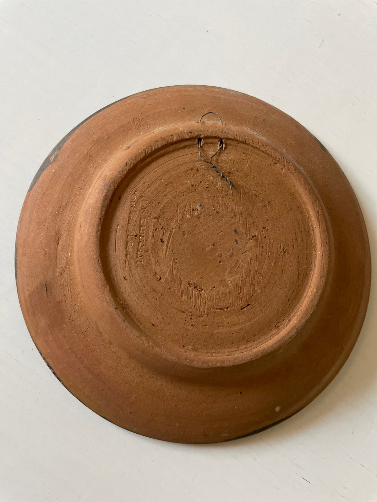 Green Horezu Painted Clay Plate, 17.5 cm, view 8
