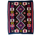 Vintage Reversible Banat Folk Wool Kilim, 210x150 cm