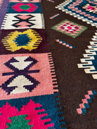 Vintage Reversible Banat Folk Wool Kilim, 210x150 cm, view 11
