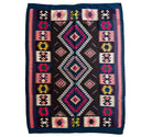 Vintage Reversible Banat Folk Wool Kilim, 210x150 cm, view 2
