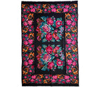 Vintage Floral Bessarabian Wool Kilim Rug, 400x195 cm