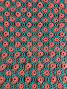 Vintage Crochet Wool Blanket or Sofa Cover, 180x130 cm, view 7