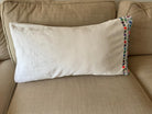 Vintage Handloom Pillow Case, Rustic Pattern, 83x39 cm, view 3