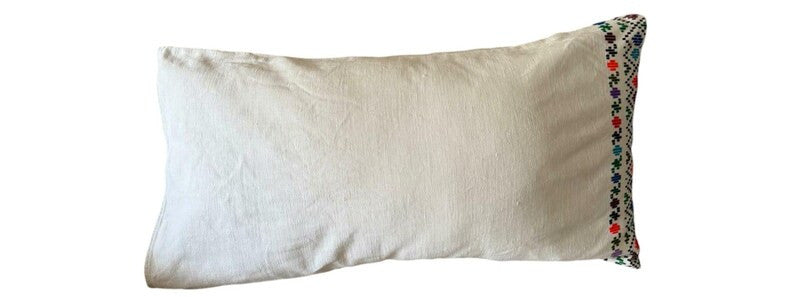 Vintage Handloom Pillow Case, Rustic Pattern, 83x39 cm, view 9