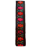 Vintage Floral Maramureș Wool Runner Rug, 386x67 cm, view 4