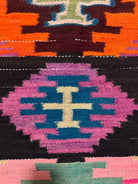 Vintage Geometric Maramureș Wool Rug, 175x140 cm, view 10