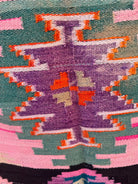 Vintage Geometric Maramureș Wool Rug, 175x140 cm, view 12