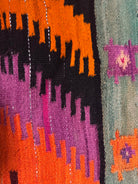 Vintage Geometric Maramureș Wool Rug, 175x140 cm, view 5