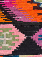 Vintage Geometric Maramureș Wool Rug, 175x140 cm, view 7