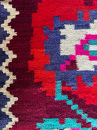 Vintage Floral Maramureș Wool Runner Rug, 193x92 cm, view 15