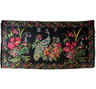 Vintage Moldavian Wool Rug with Peacock, 360x147 cm