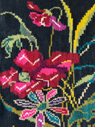 Vintage Moldavian Wool Rug with Peacock, 360x147 cm, view 8