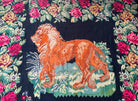 Vintage Muntenian Wool Rug with Lion, 255x195 cm, view 4