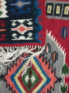 Vintage Red Floral Oltenian Wool Kilim Rug, 283x173 cm, view 5