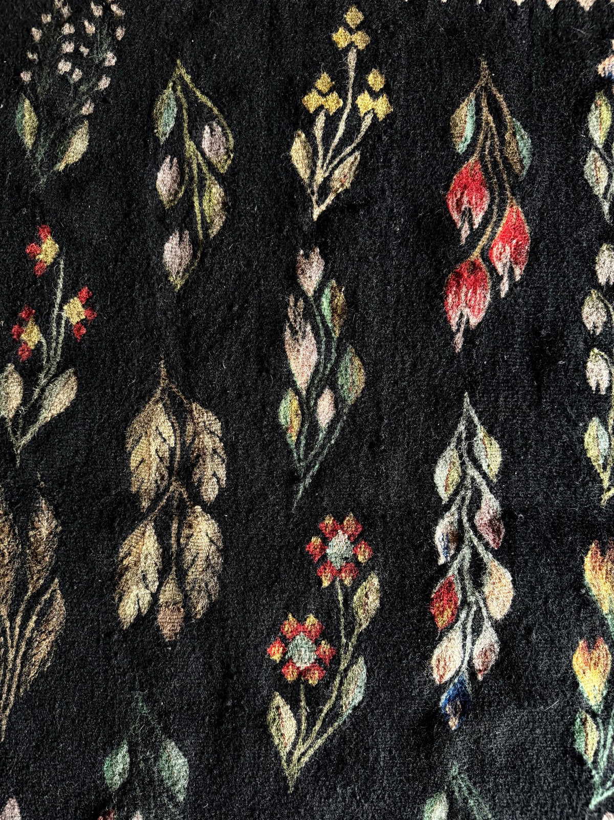 Vintage Geometric Oltenian Wool Kilim Rug, 195x143 cm, view 14