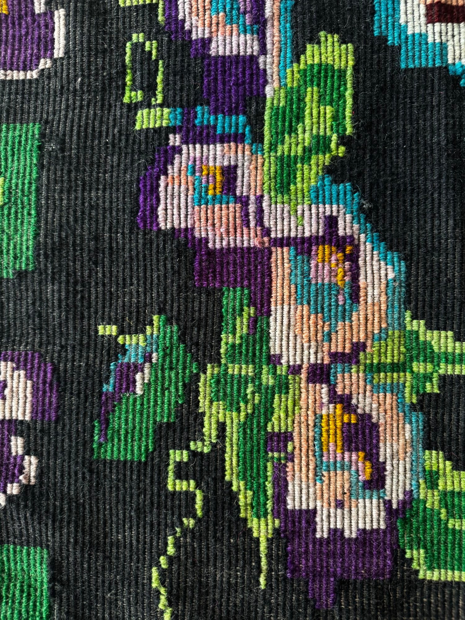 Vintage Floral Oltenian Wool Rug, 295x160 cm, view 9