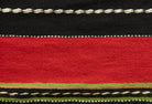 Vintage Red Striped Oltenian Wool Runner Rug, 280x75 cm, view 6