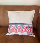 Vintage Handloom Pillow Cover, Rustic Pattern, 50x50 cm, view 10