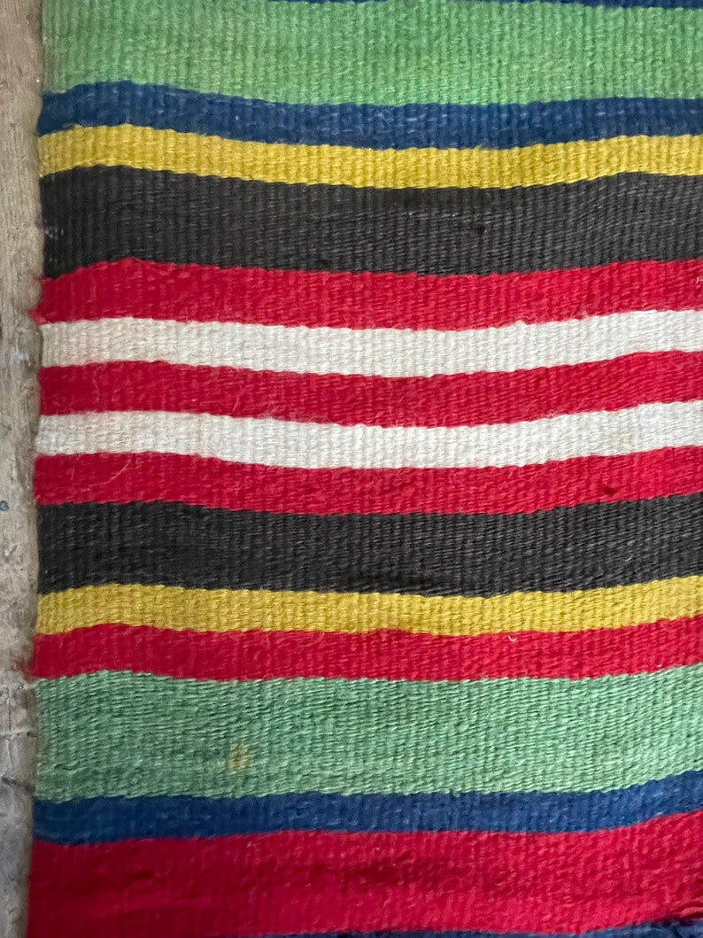 Vintage Geometric Romanian Kilim Rug, 290x158 cm, view 8