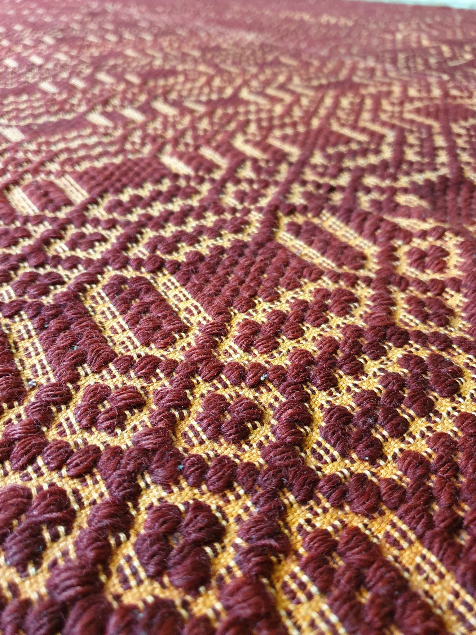 Vintage Floral Romanian Kilim Rug, 218x140 cm, view 9