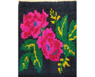 Vintage Romanian Rug with Deer, 205x155 cm, view 8