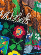 Vintage Romanian Rug with Deer, 300x172 cm, view 5