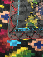 Vintage Geometric Romanian Rug, 238x144 cm, view 2