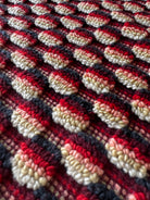 Vintage Romanian Wool Bedspread or Rug, 190x170 cm, view 12
