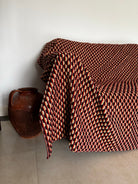Vintage Romanian Wool Bedspread or Rug, 190x170 cm, view 15