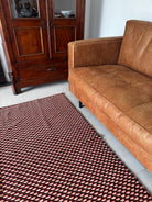 Vintage Romanian Wool Bedspread or Rug, 190x170 cm, view 5