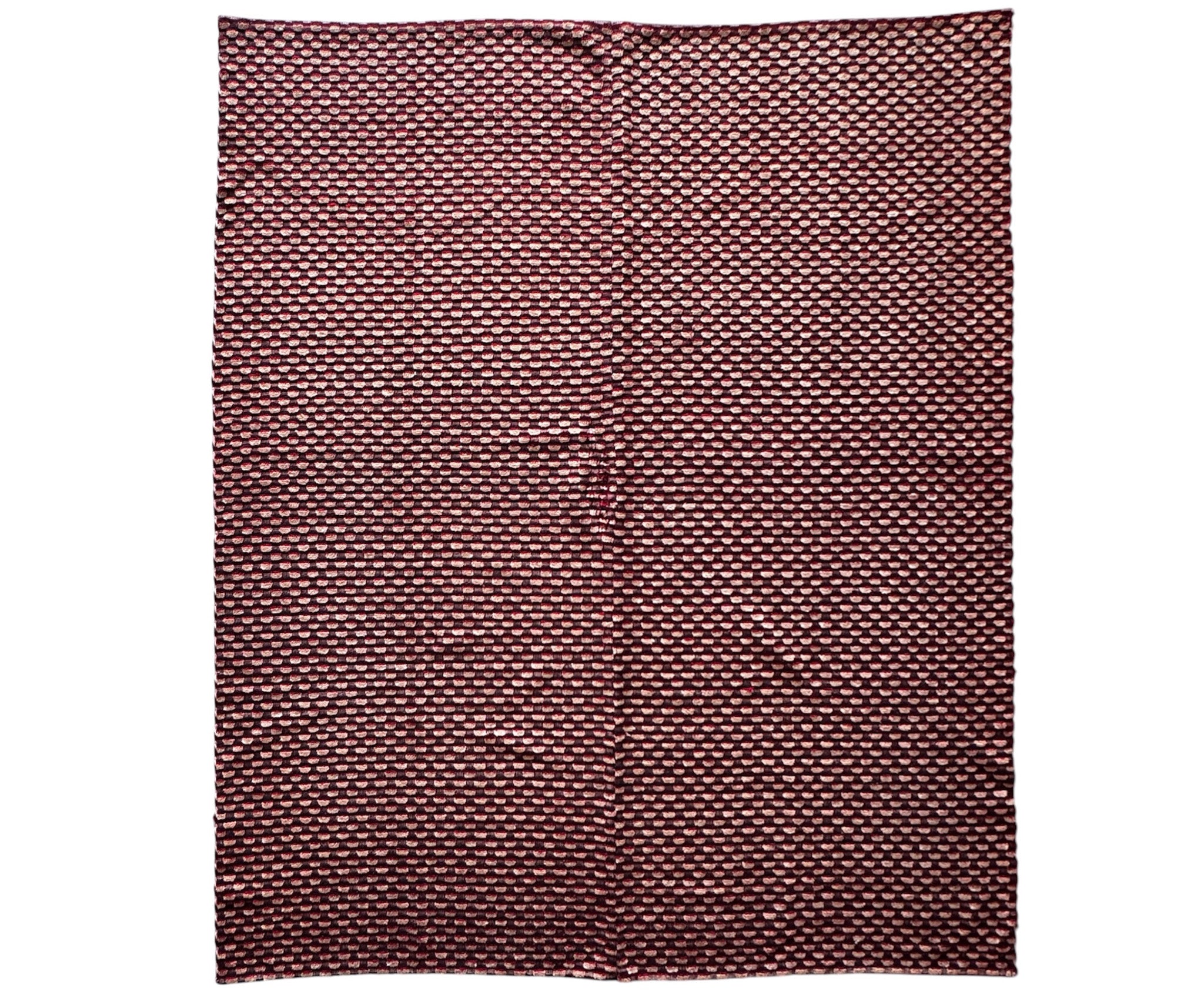 Vintage Romanian Wool Bedspread or Rug, 190x170 cm, view 6