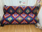 Vintage Romanian Wool Bedspread or Rug, 260x144 cm, view 7