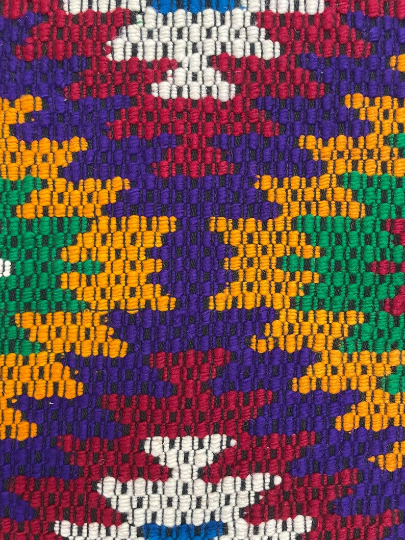 Vintage Geometric Romanian Wool Kilim Rug, 228x146 cm, view 6