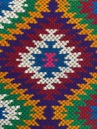 Vintage Geometric Romanian Wool Kilim Rug, 228x146 cm, view 9