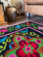 Vintage Geometric Romanian Wool Kilim Rug, 240x158 cm, view 5