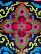 Vintage Geometric Romanian Wool Kilim Rug, 240x158 cm, view 6
