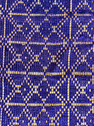 Vintage Purple Floral Romanian Wool Rug, 178x156 cm, view 10