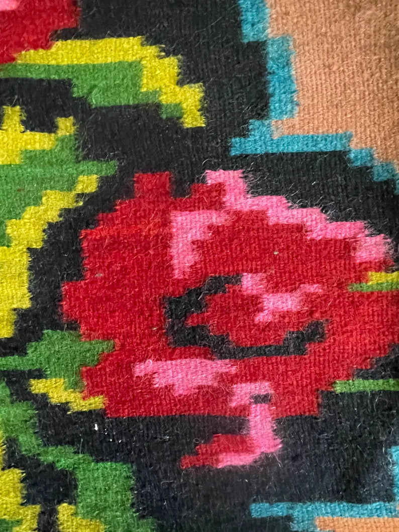 Vintage Floral Romanian Wool Rug, 271x158 cm, view 10
