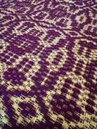 Vintage Brown Geometric Romanian Wool Rug, 205x166 cm, view 8