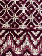 Vintage Beige Geometric Romanian Wool Rug, 220x180 cm, view 5
