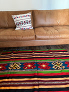 Vintage Striped Romanian Wool Rug, 230x160 cm, view 2