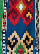 Vintage Striped Romanian Wool Rug, 230x160 cm, view 9